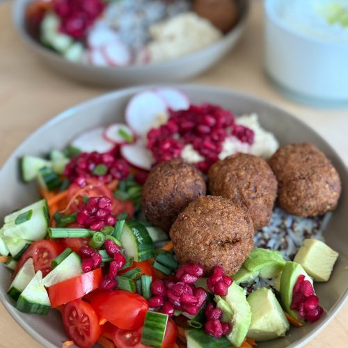 Valmis falafelannos – rapeat kikhernepyörykät